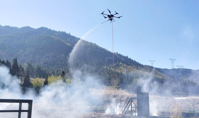 Firefighting drone